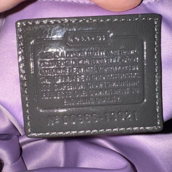 Coach Vintage Garnet Satchel/Hobo Bag in EUC - Picture 8 of 8